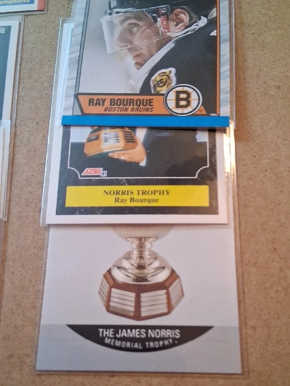Ray Bourque Hockey Card Collection - Boston Bruins - Black & Gold - Picture 13 of 14
